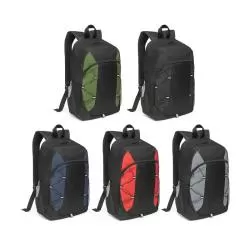 Mochila com Bolso Frontal  zíper